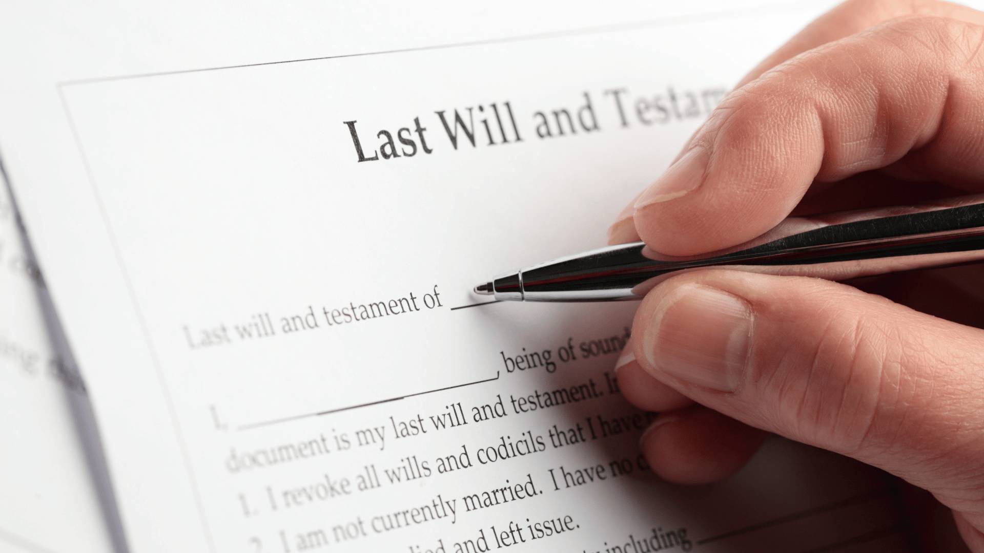 How To Make A Last Will And Testament Blog